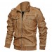 MenS PU Retro Leather Jacket